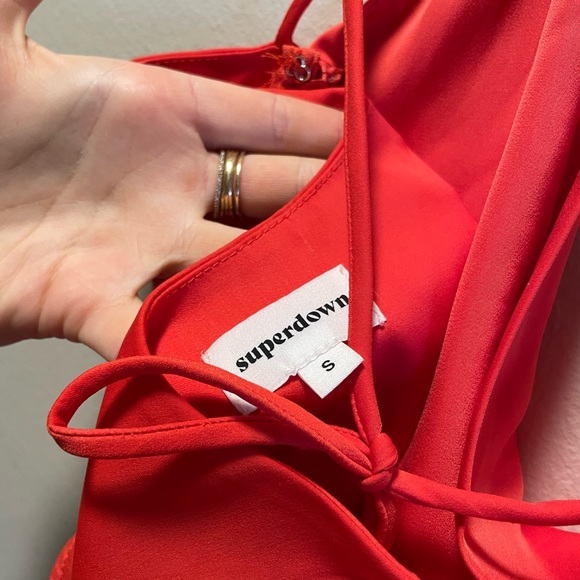 Revolve Red Top - Picture 7 of 8